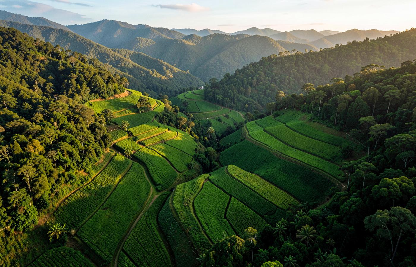 Paisaje agrícola productivo